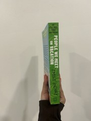 SIGNED People We Meet on Vacation by Emily Henry (Movie tie cover)