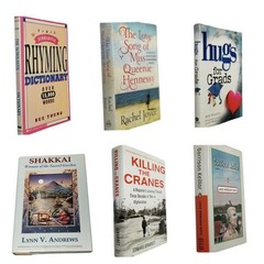 Lot of 6 Contemporary Popular Author Books