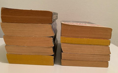 LOT OF 10 VINTAGE SCIENCE FICTION PAPERBACKS BY SOME OF THE BEST SCI-FI AUTHORS