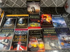 Lot of 11 The Last Kingdom Series Saxon Books by Bernard Cornwell PB/HC 8 Plus