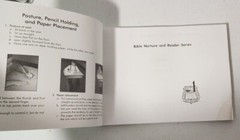 ROD & STAFF Bible Nurture & Reader 1st GRADE Printing Practice Units 4, 5 pb