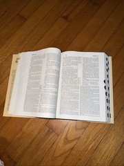 Zondervan NIV Study Bible Hardback Dust Jacket Cover Thumb Index Red Letter