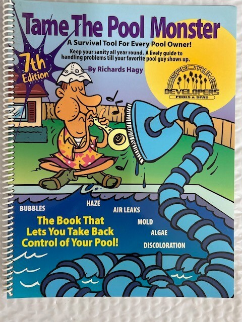 TAME THE POOL MONSTER By Richards Hagy **Mint Condition**