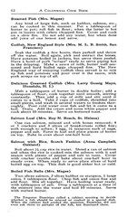 1916 A California Cook Book 47 Pages