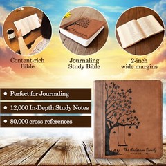 Personalized ESV Family Bible, ESV Journaling Study Family Bible, Wedding Gifts
