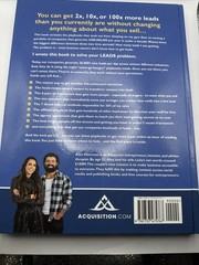 Alex Hormozi Book $100M One Hundred Million Dollar Leads Hardbound – NEW