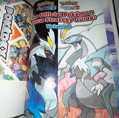 Official POKEMON Black and White Strategy Guide Volume With All Posters Lot Of 3