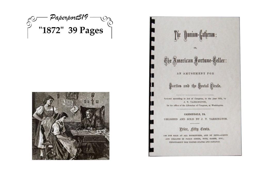 Omnium Gatherum Or The American Fortune Teller „1872” 39 Pages