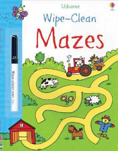 Wipe-Clean Mazes – Paperback, by Greenwell Jessica – Acceptable n