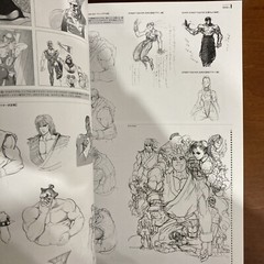 Street Fighter Artworks Kyoku Art Book Illustration