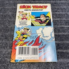 Vintage Dick Tracy Meets Angeltop #1 Paperback Comic Book 1979 Fletcher Collins