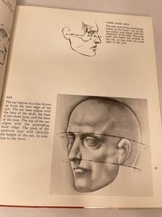 Drawing the Human Head Burne Hogarth 300 Illustration HC 1970 Library Bind – Art