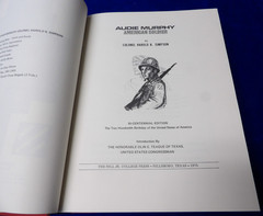 Audie Murphy, American Soldier by Harold B. Simpson