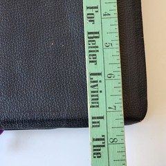 Vtg Holy Bible, International Series KJV Leather Lined Thumb Index John Winston