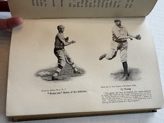 Antique PITCHING IN A PINCH/Matthewson 1913 Boy Scout Edition Illustrated HC -VG