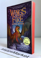 SIGNED The Dragonet Prophecy (Wings of Fire 1) Tui T. Sutherland LIMITED EDITION