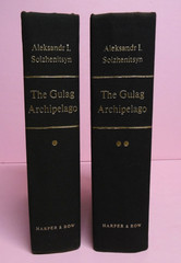 The Gulag Archipelago Set Vol. 1 & 2 by Aleksandr I. Solzhenitsyn 1st Edition