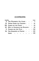 Games And Parties For Children „1916” 194 Pages