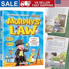 Murphy’s Law Learning Book for Kids 8-12 with 128 Pages Paperback Illustrated OY