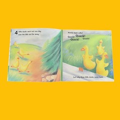 Wendy Straw Nursery Rhymes Lot of 4-Old McD, Incy Spider, 5 Ducks, Wheels on Bus