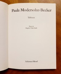 Paula Modersohn-Becker, Visual Library, 1992, German, 109 pages, like new.