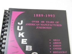 JUKEBOXES 1889-1993 BOOK VOLUME 1 by FRANK ADAMS 1992 History Guide Vintage