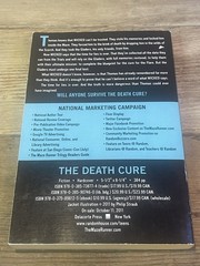 The Death Cure – James Dashner – US Advance Reader Copy Very Rare Stated 1ST ED