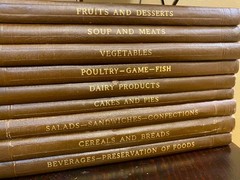 1929 Women’s Institute of Cookery Cookbooks: Set of 10 in Superb Condition