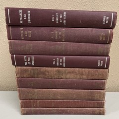 Ellen White 1950s Conflict 5 Vol Set Red/HC+4, Total 9; Seventh-day Adventist