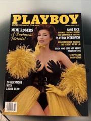 Playboy Magazine March 1993 Mimi Rogers Cover – Excellent Condition
