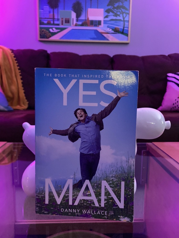 Yes Man by Danny Wallace (2008, Trade Paperback, Movie Tie-In)