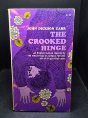 The Crooked Hinge: Carr, John Dickson. Collier Books 5th Printing 1974