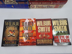 Lot of 18 Wilbur Smith Adventure Novels – Paperback/Hardcover Mix Acceptable
