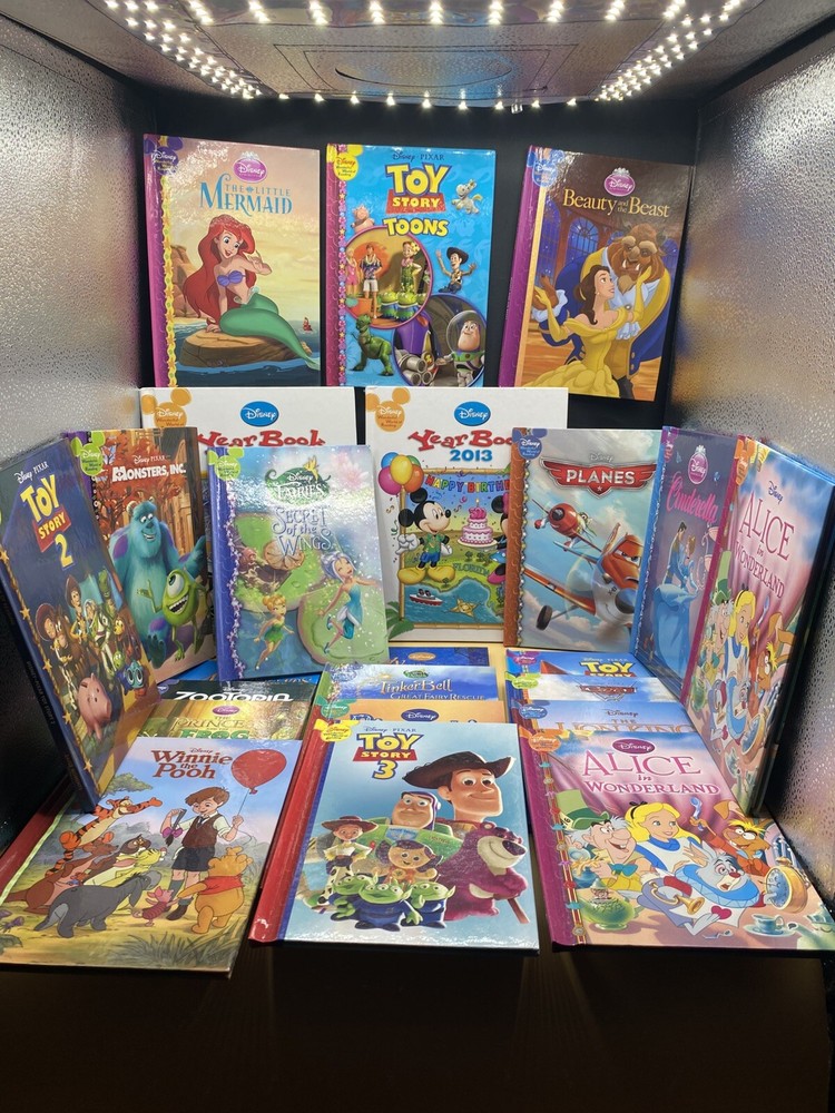 2010’s Disney’s Wonderful World of Reading Lot 23 Hardcover Books