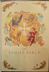 The Family Holy Bible Hawthorn 1966 Red Hardcover Pope John XXIII
