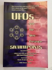 UFOS & THE ALIEN PRESENCE SIX VIEWPOINTS By Michael Lindemann Roswell NM UAPs PB