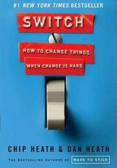 Switch: How to Change Things When Change Is Hard – Hardcover – VERY GOOD
