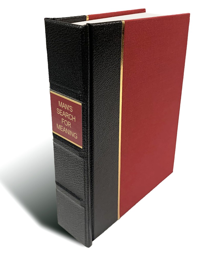 Man’s Search for Meaning (Leather-bound) Viktor E Frankl Hardcover Book
