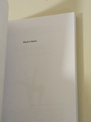 Black is Back Whats Whites Advantage Anyway Paperback Rare Andras Adirjan