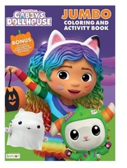 Gabby’s Dollhouse Halloween Jumbo Coloring & Activity Book