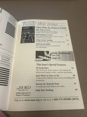 The Word Among Us Daily Meditations June 2000 Jubilee Edition Catholic Vintage