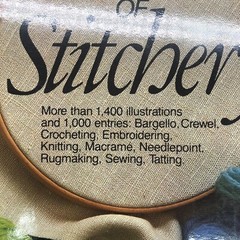 The Complete Encyclopedia of Stitchery Spiral Bound Mildred Graves Ryan 689 Page