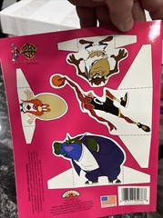 SPACE JAM SWACKHAMMER’S MEAN TEAM BASKETBALL PAINT & MARKER BOOK LANDOLL’S 1996