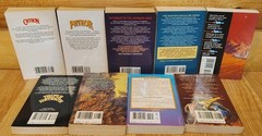 HUGE LOT OF 80+ PIERS ANTHONY BOOKS VINTAGE SCIENCE FICTION FANTASY NOVELS