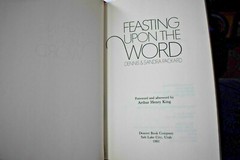 FEASTING UPON THE WORD by Dennis & Sandra Packard 1st Edition LDS Mormon