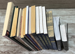 Lot of 15 Christian Bibles Jesus Related Books/ Booklets Vintage 4lbs
