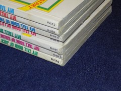 7 TOTAL Preschool Press My Tall Book of HAPPY TOWN forest animals Dinosaurs 1989