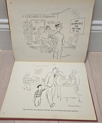 1946 Drawing Room Only: A Book of Cartoons by Garrett Price NewYorker Magazine