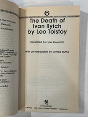 The Death of Ivan Ilyich (Bantam Classics) by Leo Tolstoy Mass Market Paperback