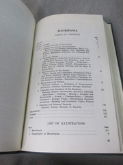 AREA HANDBOOK FOR MAURITANIA 1972 DA PAM 550-161 Hardback